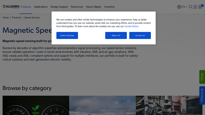 Magnetic Speed Sensors