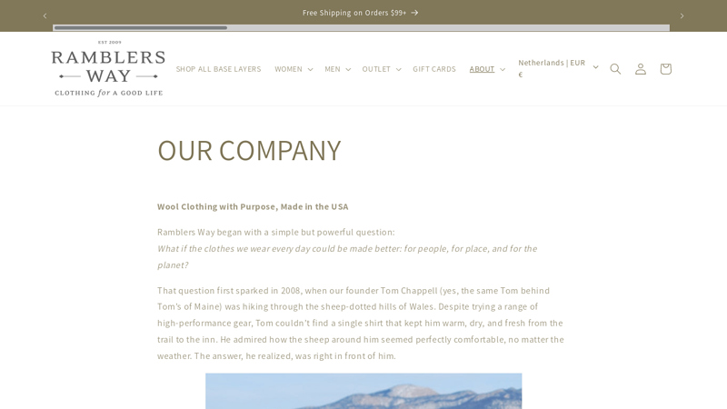 Maine Clothing for a Good Life