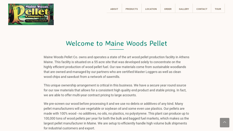Maine Woods Pellet
