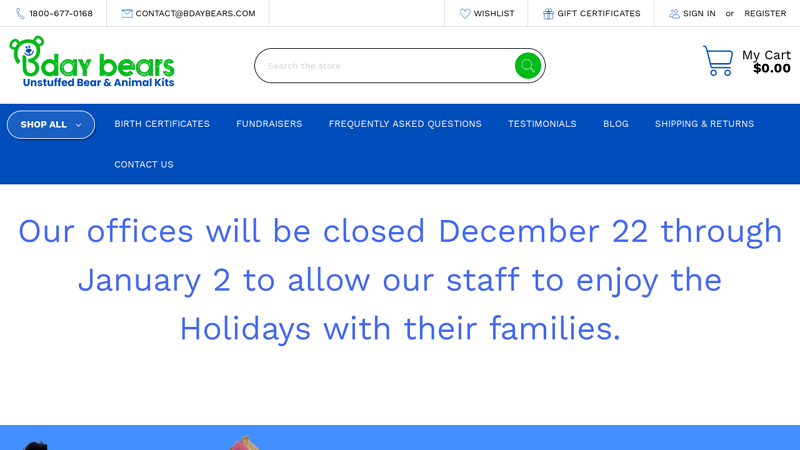 Make Your Own Stuffed Animal Kit