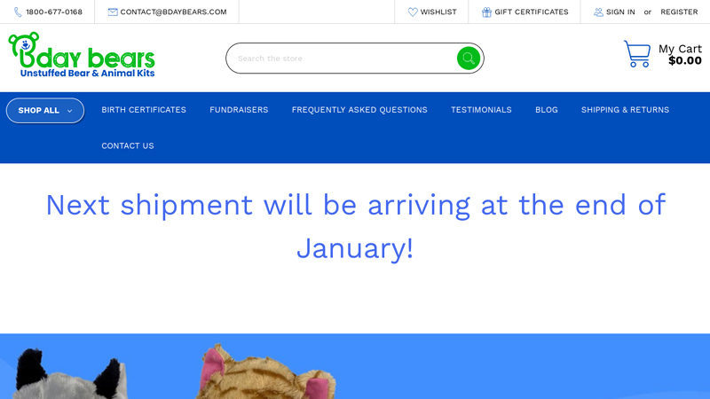 Make Your Own Stuffed Animal Kit