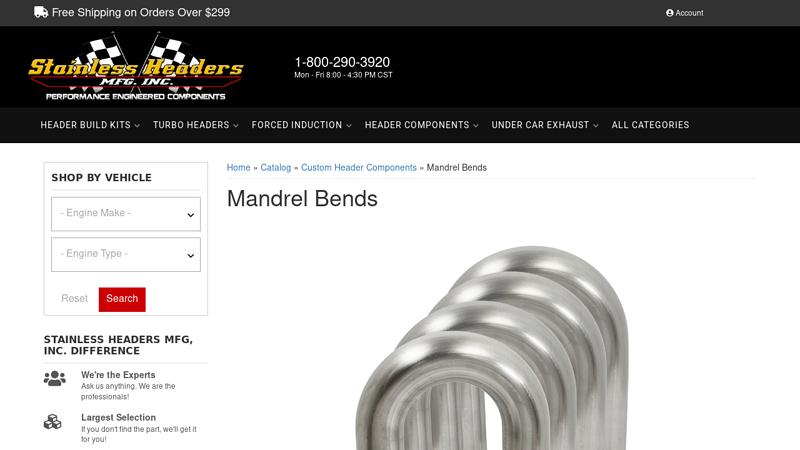 Mandrel Bends