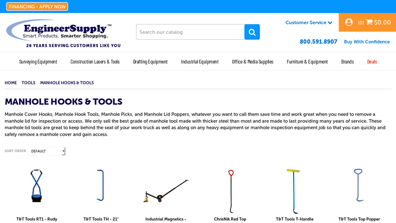 Manhole Hooks & Tools