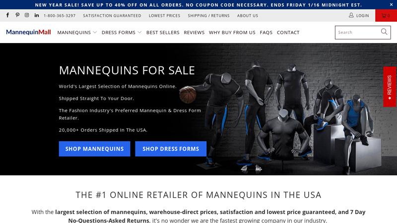 Mannequins For Sale