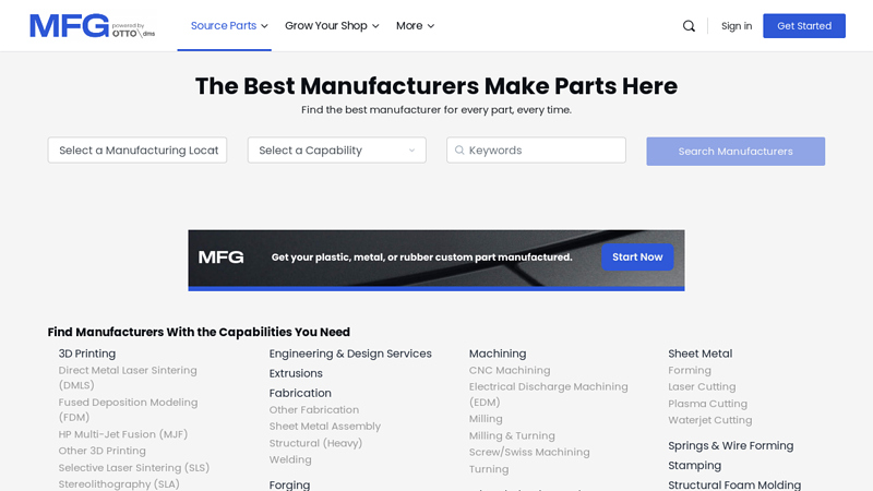 Manufacturer Directory