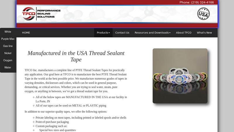 Manufacturer of PTFE Thread Sealant Tape