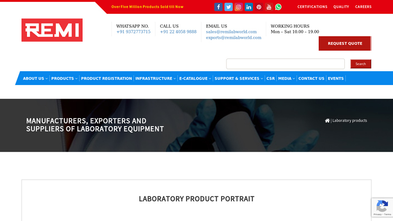 Manufacturers, Exporters and Suppliers of Laboratory Equipment