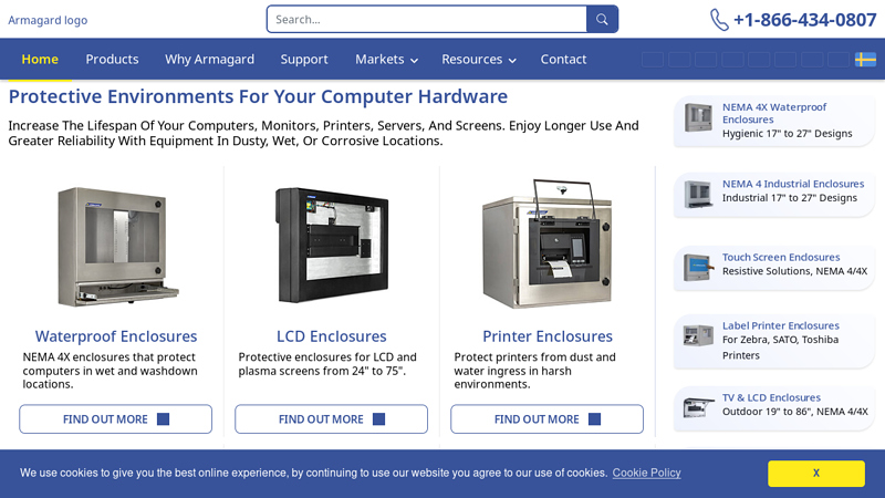 Manufacturers & Retailers of Protective Enclosures & Cabinets for ...