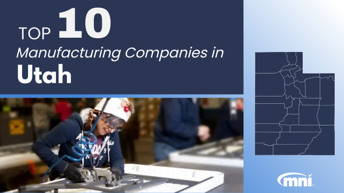 Manufacturing Companies In Utah industry insight