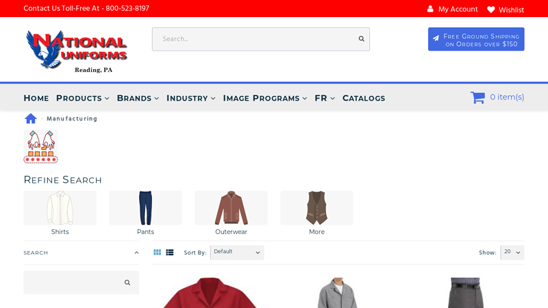 Manufacturing Uniforms and Workwear