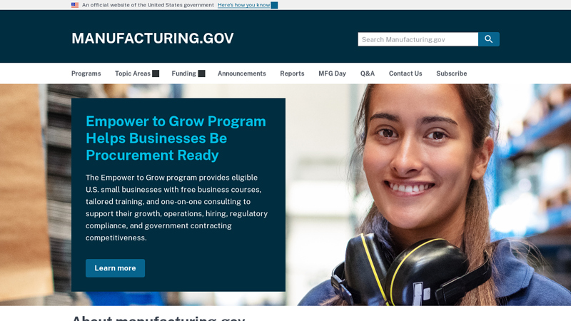 Manufacturing.gov