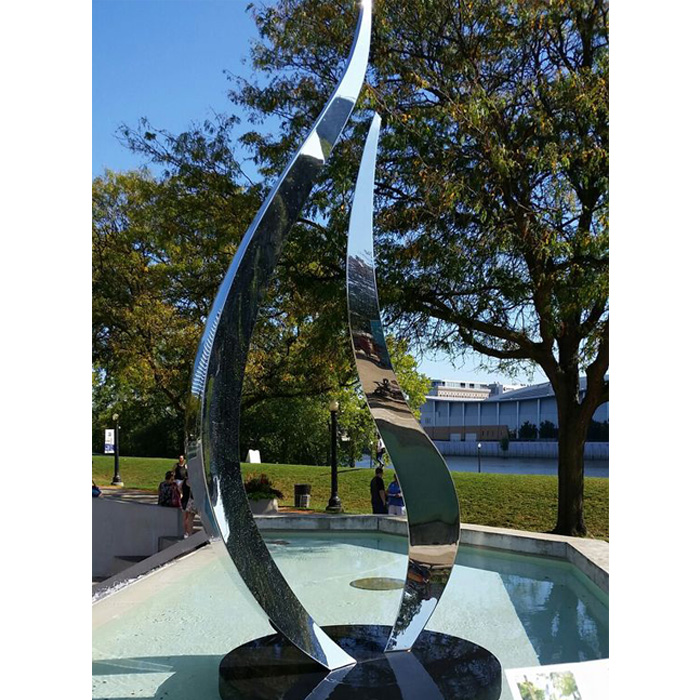 MaoPing Art: Stainless Steel Sculpture