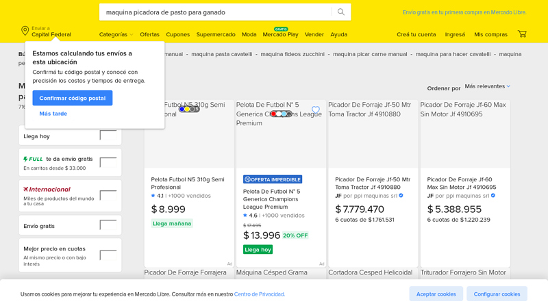 Maquina Picadora De Pasto Para Ganado