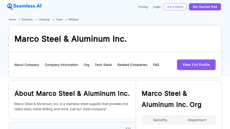 Marco Steel & Aluminum Inc.