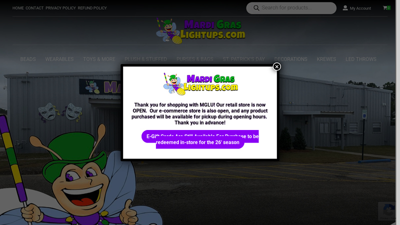 Mardi Gras Light Ups