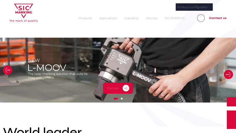 Marking machine manufacturer, Laser marking, Traceability ...