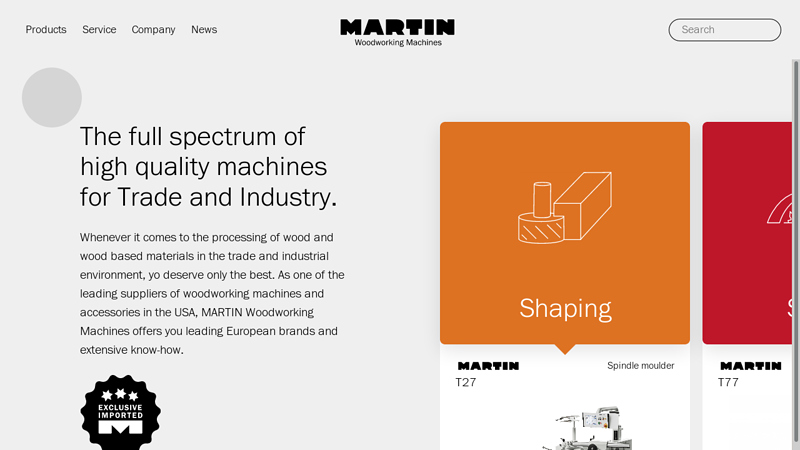 MARTIN Woodworking Machines