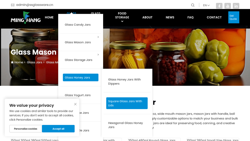 Mason Jars Wholesale