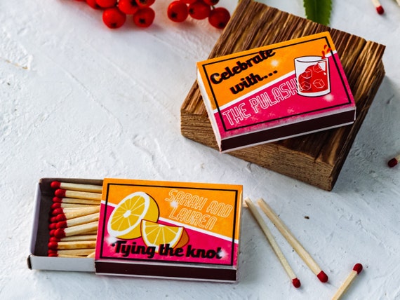 Matches with Company Logo Personalized Matchboxes