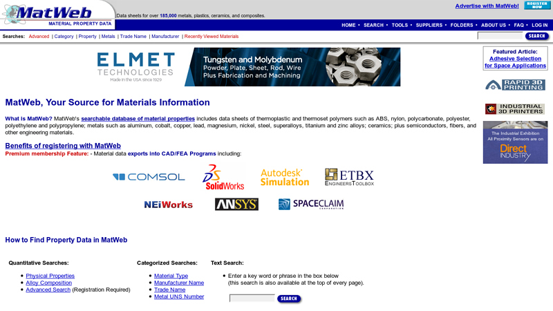 MatWeb