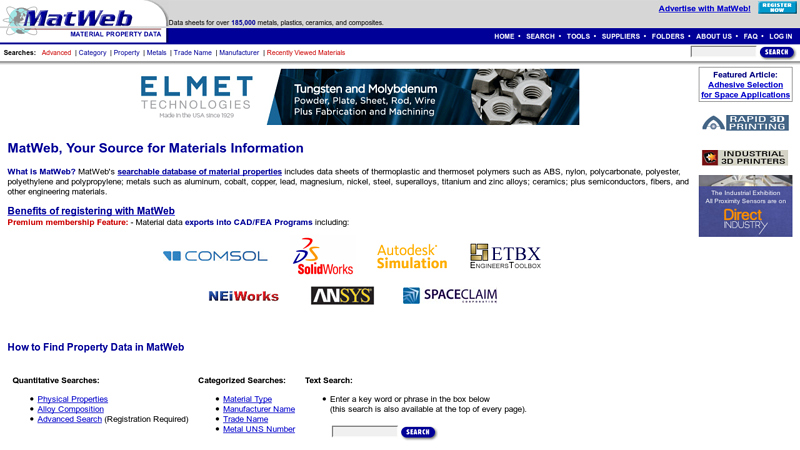 MatWeb