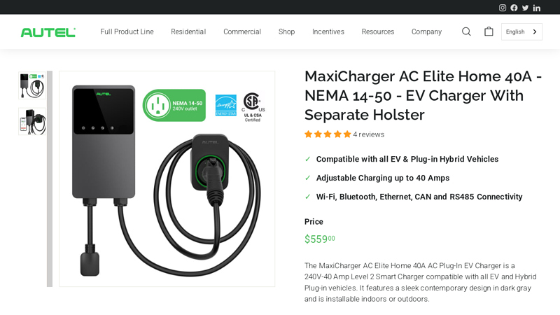 MaxiCharger AC Elite  40A