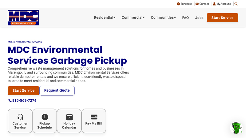 MDC Environmental Services: Waste Management Services