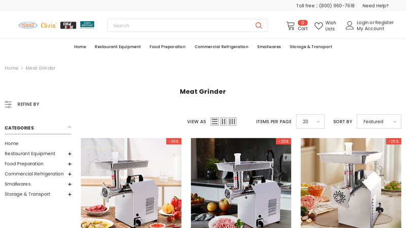 Meat Grinders for Kitchen & Food Prep