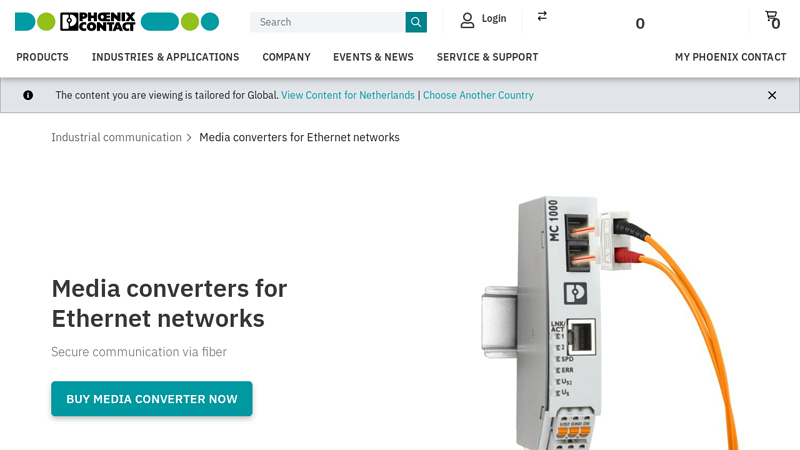 Media converters for Ethernet networks