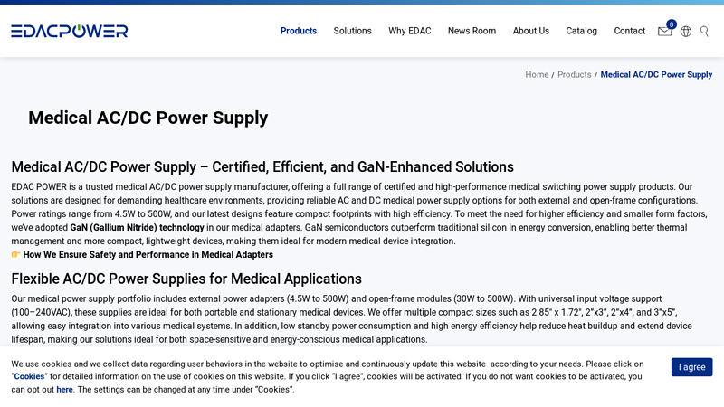 Medical AC DC Power Supply