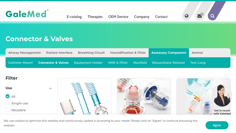Medical Connector & Valves Solutions by GaleMed