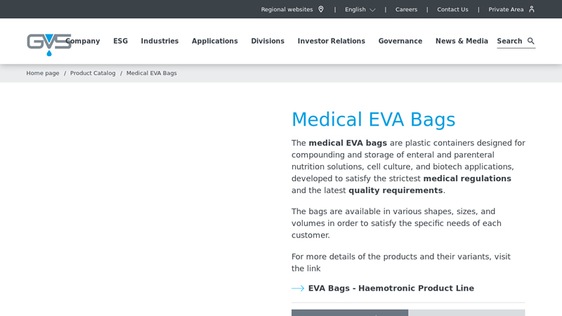 Medical EVA Bags
