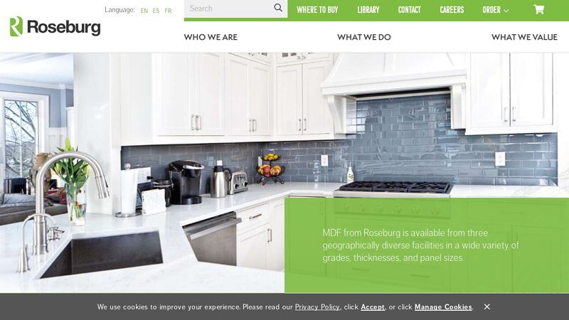 Medium Density Fiberboard (MDF)