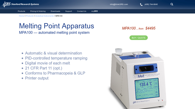 Melting Point Apparatus