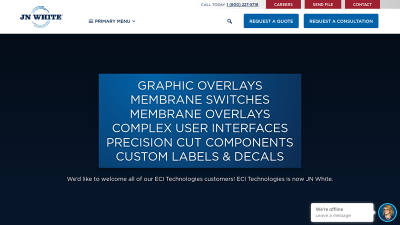 Membrane Switches/Graphic Overlays/Membrane Overlays