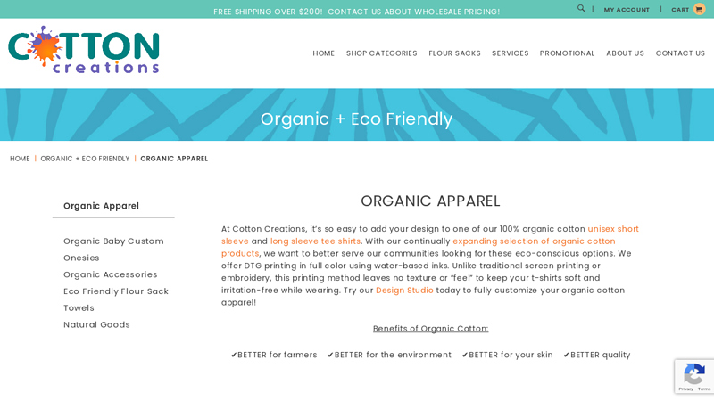 Men's & Women's Organic Apparel At Wholesale Prices