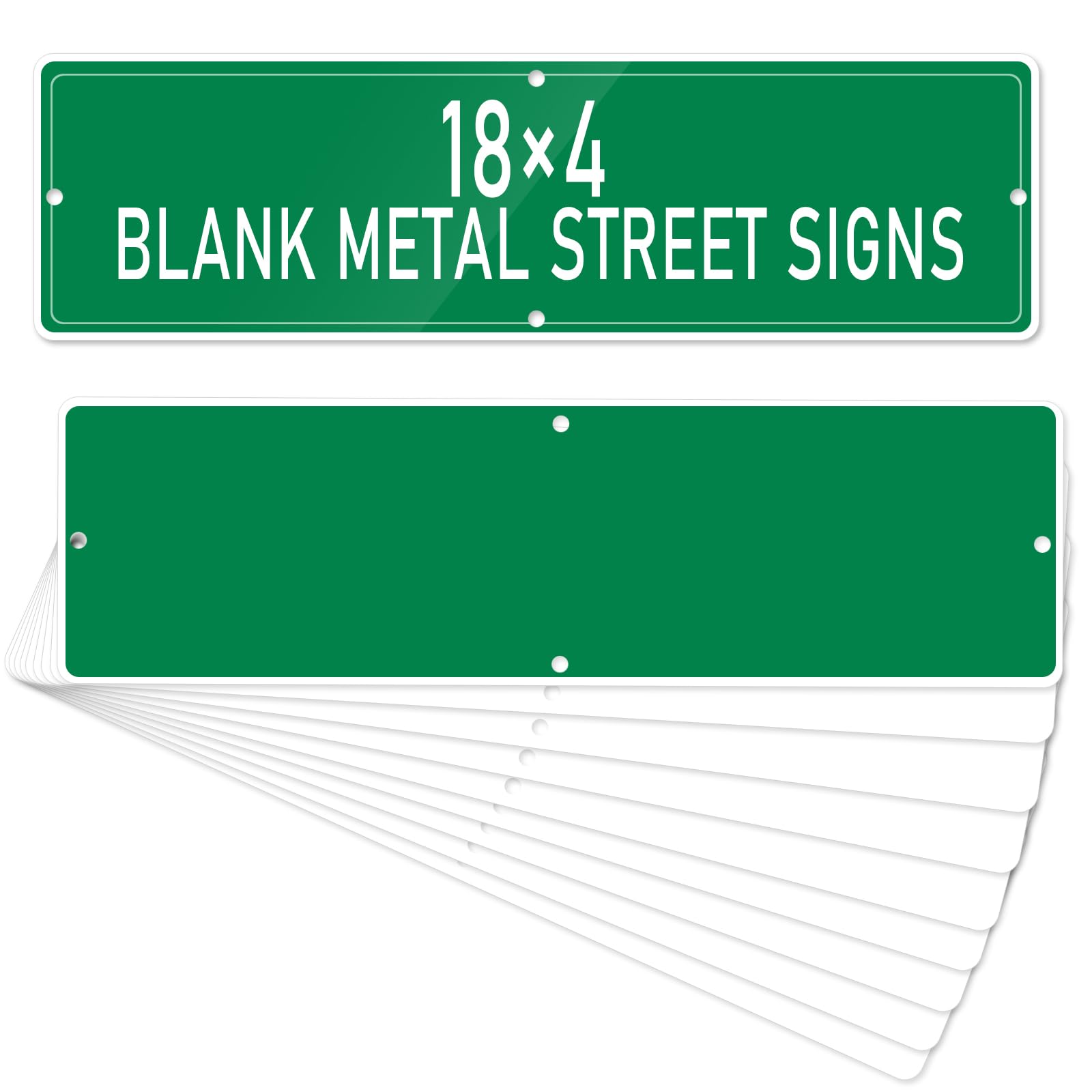 Metal and Aluminum Sign Blanks for Street and Traffic Signs