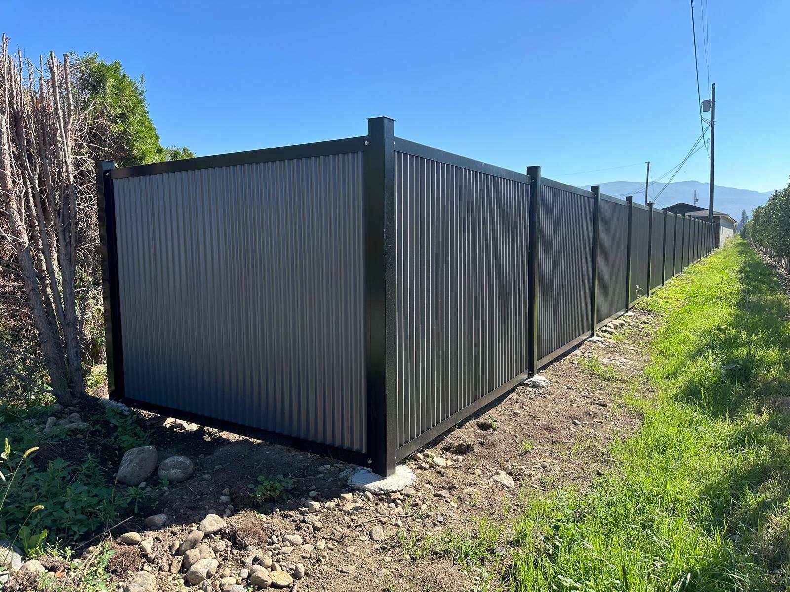 Metal Fence Panels for Security & Modern Style
