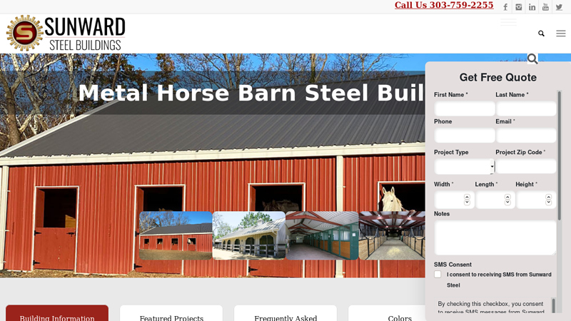 Metal Horse Barn Steel Buildings