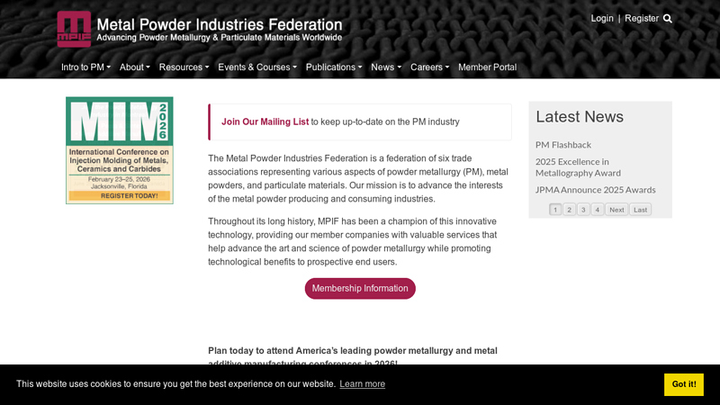 Metal Powder Industries Federation