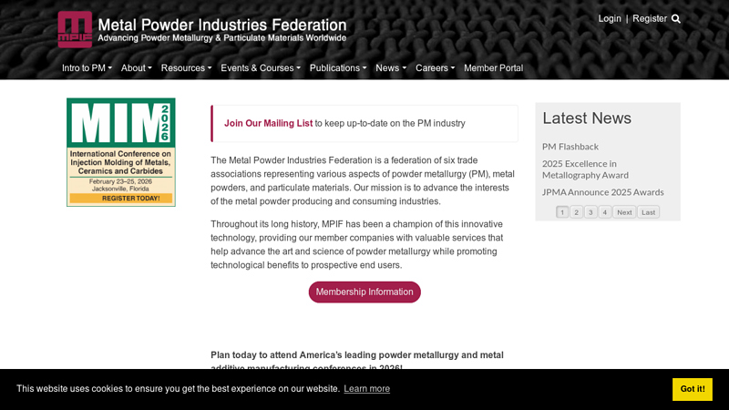 Metal Powder Industries Federation
