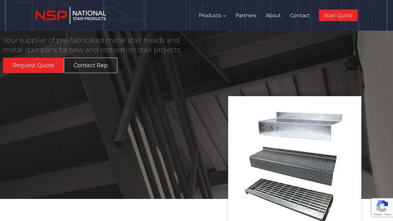 Metal Stair Treads and Stair Pans