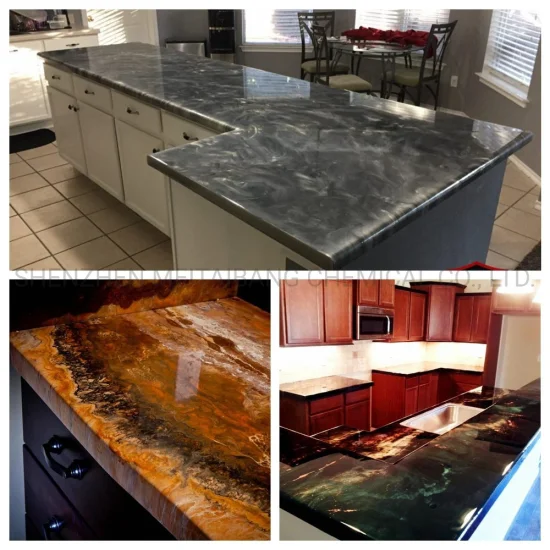 Metallic Epoxy Countertop