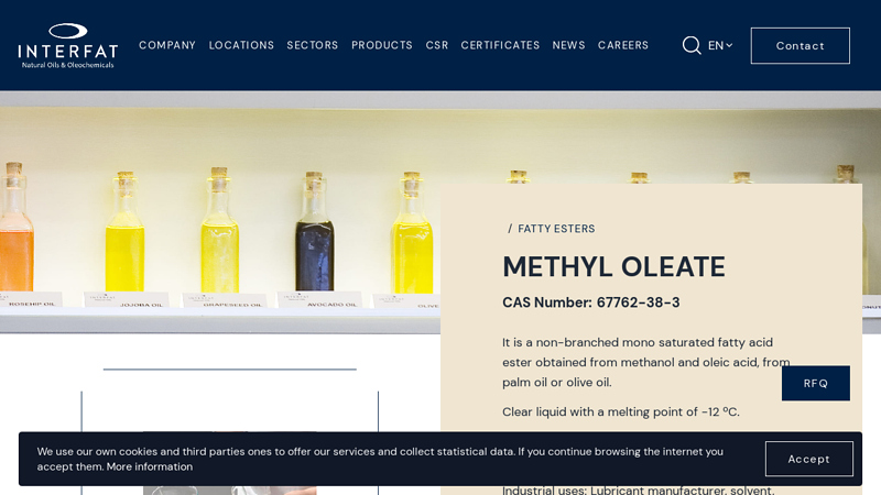Methyl oleate