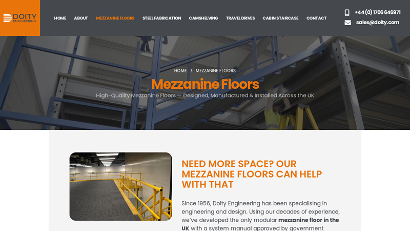 Mezzanine Floors Manufacturers & Suppliers
