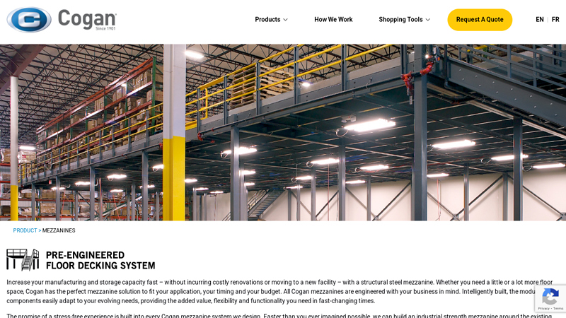 Mezzanines and Work Platforms