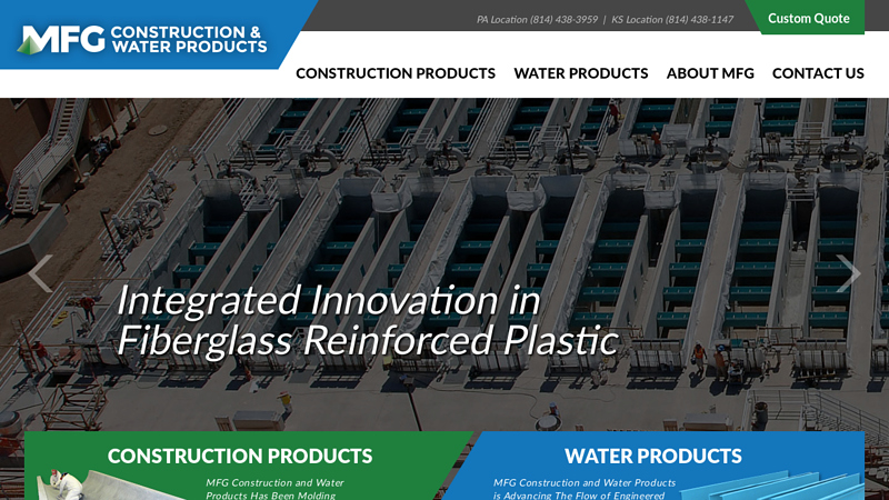 MFG Construction and Water Products