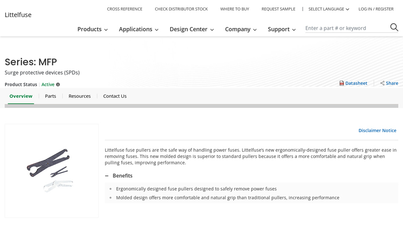 MFP Series Fuse Pullers & Testers