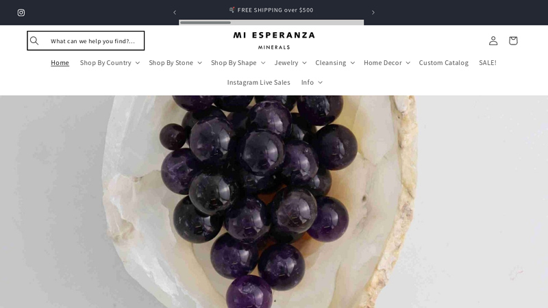 Mi Esperanza Minerals: Wholesale Crystals