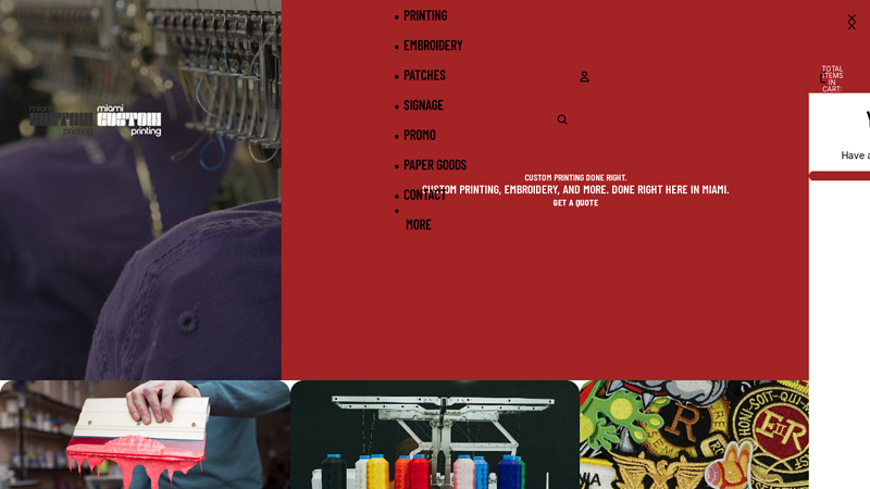 Miami Custom Printing custom t-shirts